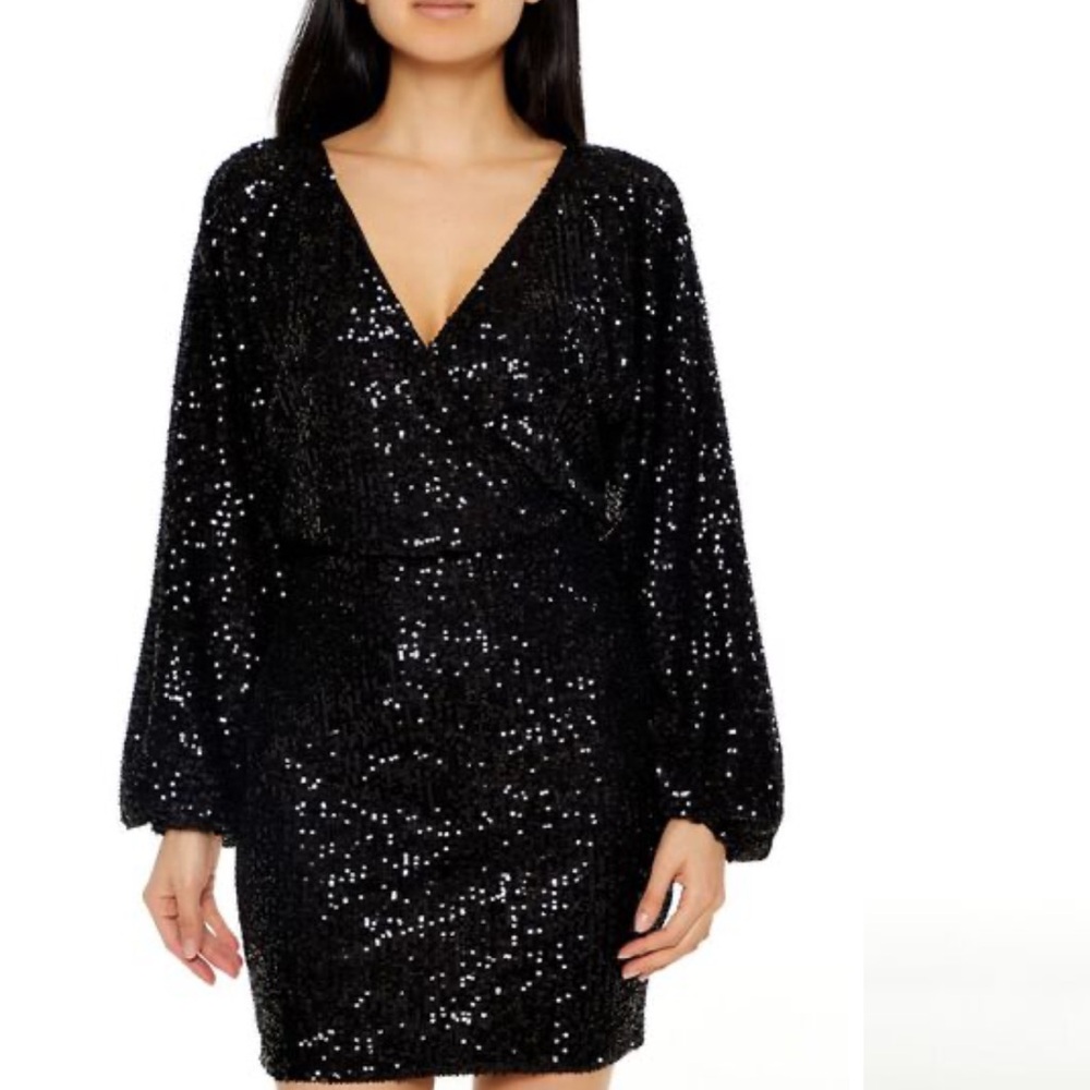Black Sequence dress